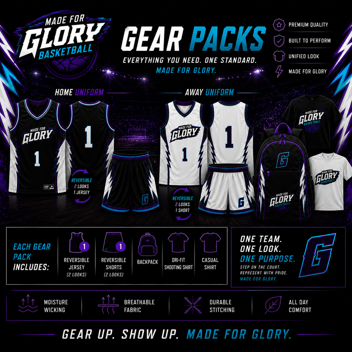 Made For Glory Gear Package